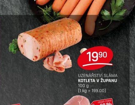 UZENÁŘSTVÍ SLÁMA KOTLETA V ŽUPANU