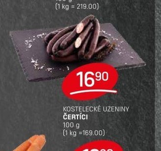 KOSTELECKÉ UZENINY ČERTÍCI