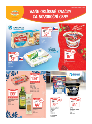 akční leták Globus 2.1.2025-7.1.2025