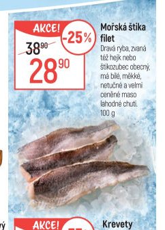 Mořská štika filet