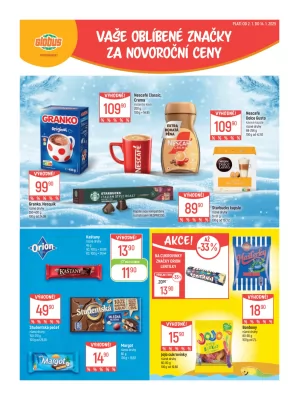 akční leták Globus 2.1.2025-7.1.2025