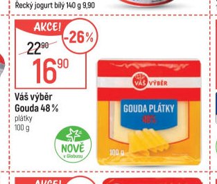 Váš výběr Gouda 48 %