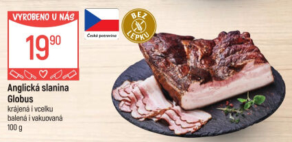 Anglická slanina Globus