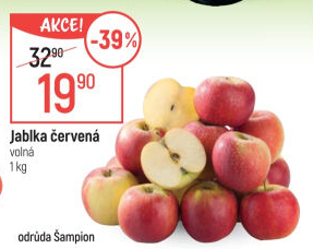Jablka Šampion