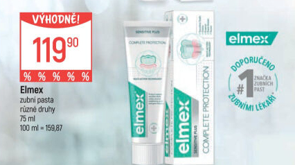 Pasta na zuby Sensitive Plus Complete Protection Elmex