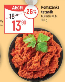 Pomazánka tatarák