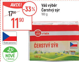 Sýr čerstvý Váš Výběr