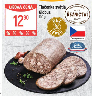 Tlačenka světlá Globus