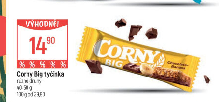 Tyčinka cereální BIG Corny