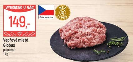 Vepřové mleté maso Globus