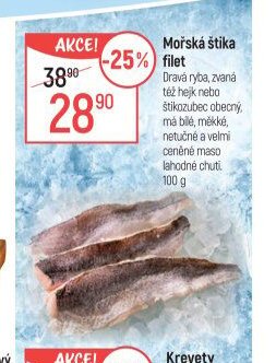 Mořská štika filet