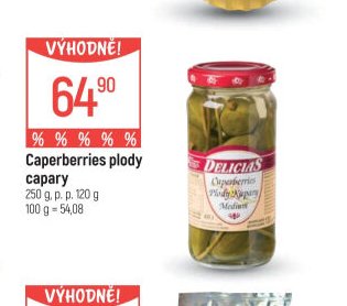 Caperberries plody capary