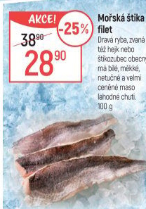 Mořská štika filety