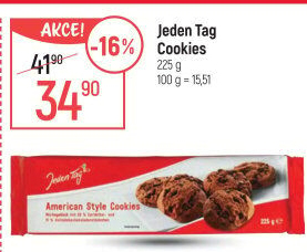 Sušenky Cookies Jeden Tag