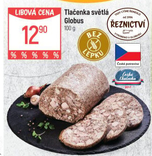 Tlačenka světlá Globus