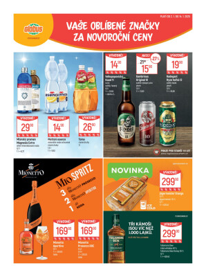 akční leták Globus 2.1.2025-7.1.2025