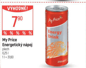 Energetický nápoj My Price