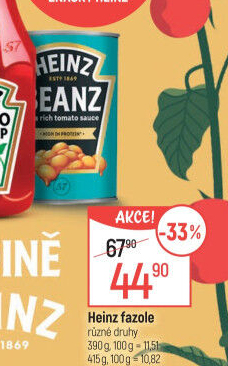 Fazole v tomatě Heinz