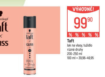 Lak na vlasy Taft Schwarzkopf