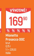Prosecco Brut DOC Mionetto