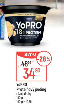 Proteinový pudink Yopro