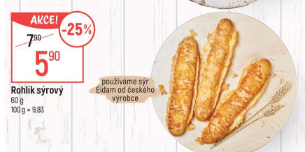 Rohlík se sýrem