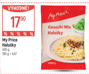 Směs na halušky My Price