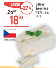 Sýr Balsýr Mlékárna Žirovnice