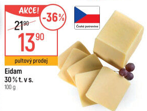 Sýr Eidam 30%