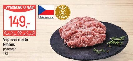 Vepřové mleté maso Globus
