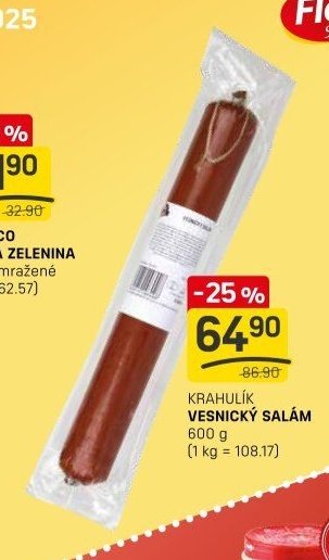 KRAHULÍK VESNICKÝ SALÁM 600 g