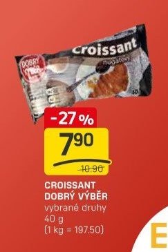 CROISSANT DOBRÝ VÝBĚR 40 g