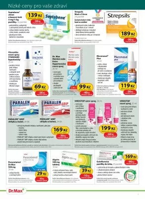 akční leták Dr. Max 1.1.2025-31.1.2025