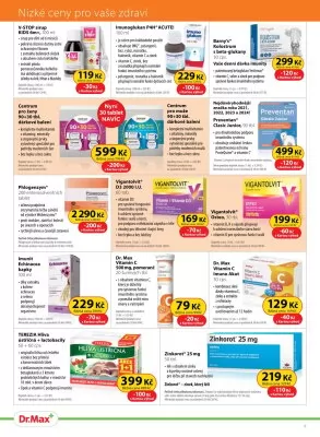 akční leták Dr. Max 1.1.2025-31.1.2025