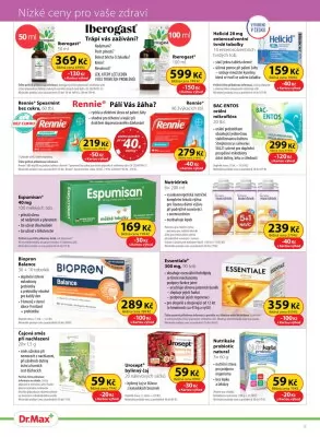 akční leták Dr. Max 1.1.2025-31.1.2025