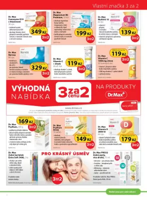 akční leták Dr. Max 1.1.2025-31.1.2025