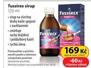 Sirup proti kašli Tussirex