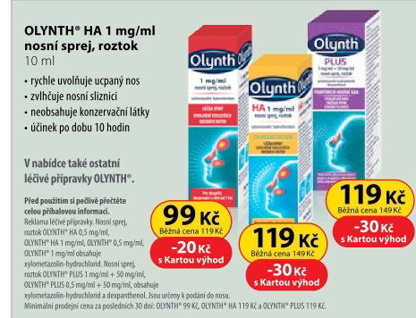 Sprej nosní 0,1% Olynth