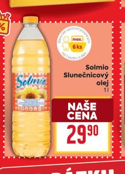 Solmio Slunečnicový olej