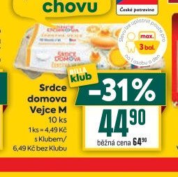 Srdce domova Vejce M