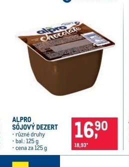 ALPRO SÓJOVÝ DEZERT