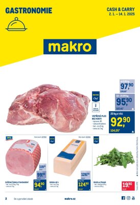 akční leták Makro 2.1.2025-14.1.2025