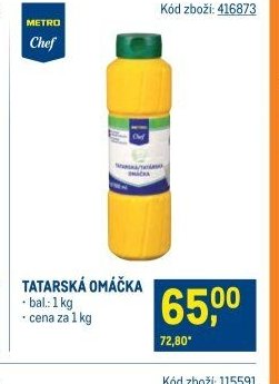 TATARSKÁ OMÁČKA