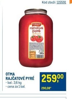 OTMA RAJČATOVÉ PYRÉ