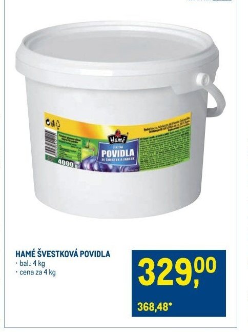 HAMÉ ŠVESTKOVÁ POVIDLA