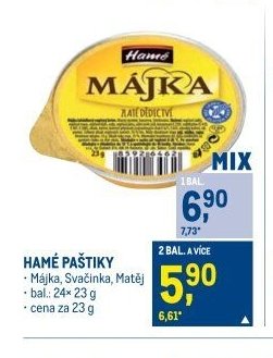 HAMÉ PAŠTIKY