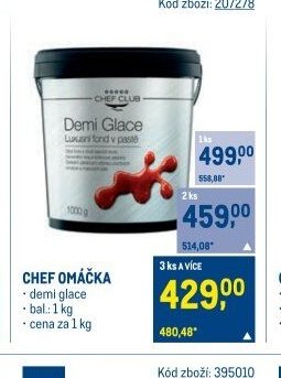 CHEF OMÁČKA demi glace