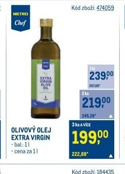 OLIVOVÝ OLEJ EXTRA VIRGIN