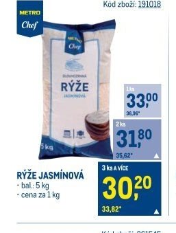 RÝŽE JASMÍNOVÁ