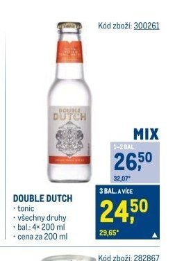 DOUBLE DUTCH tonic